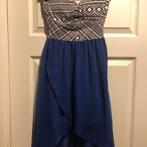 High-low Aztec Dress